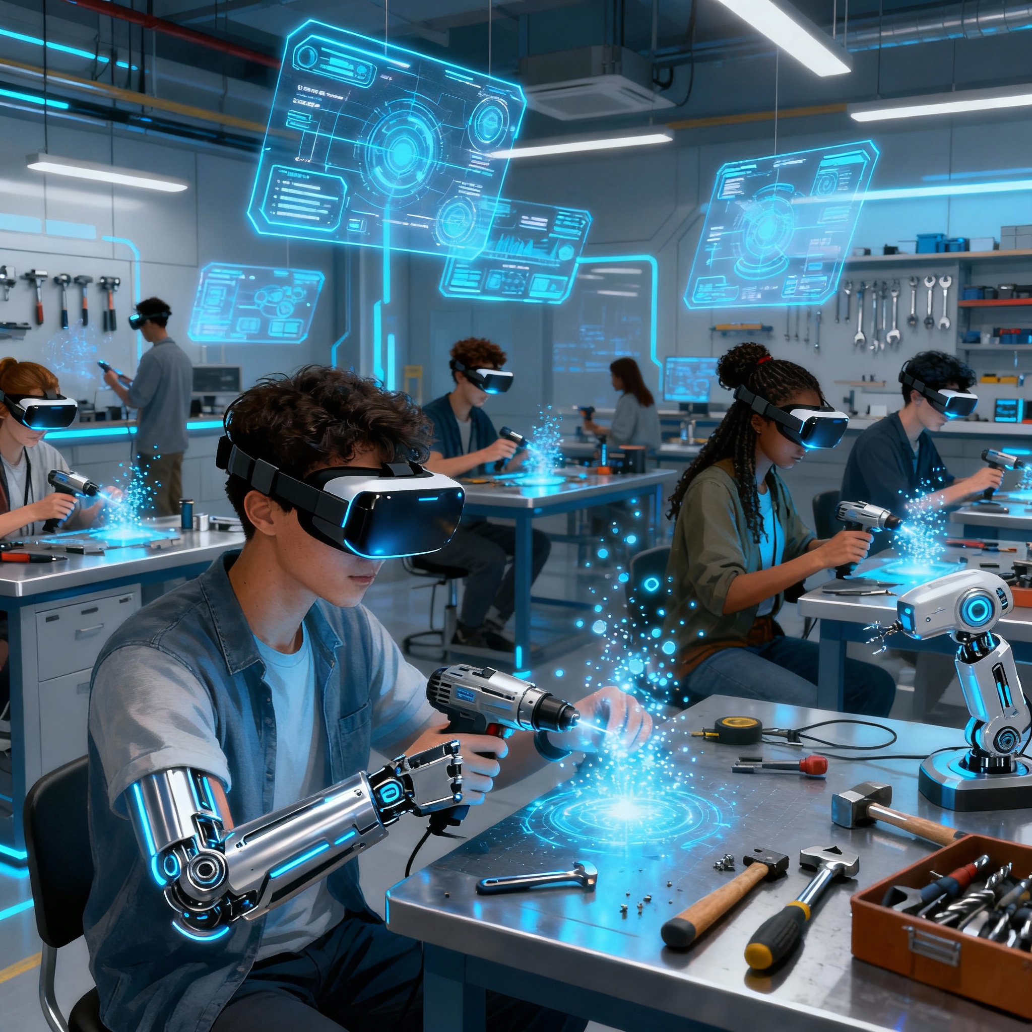 AI in Vocational Training and Skill Development