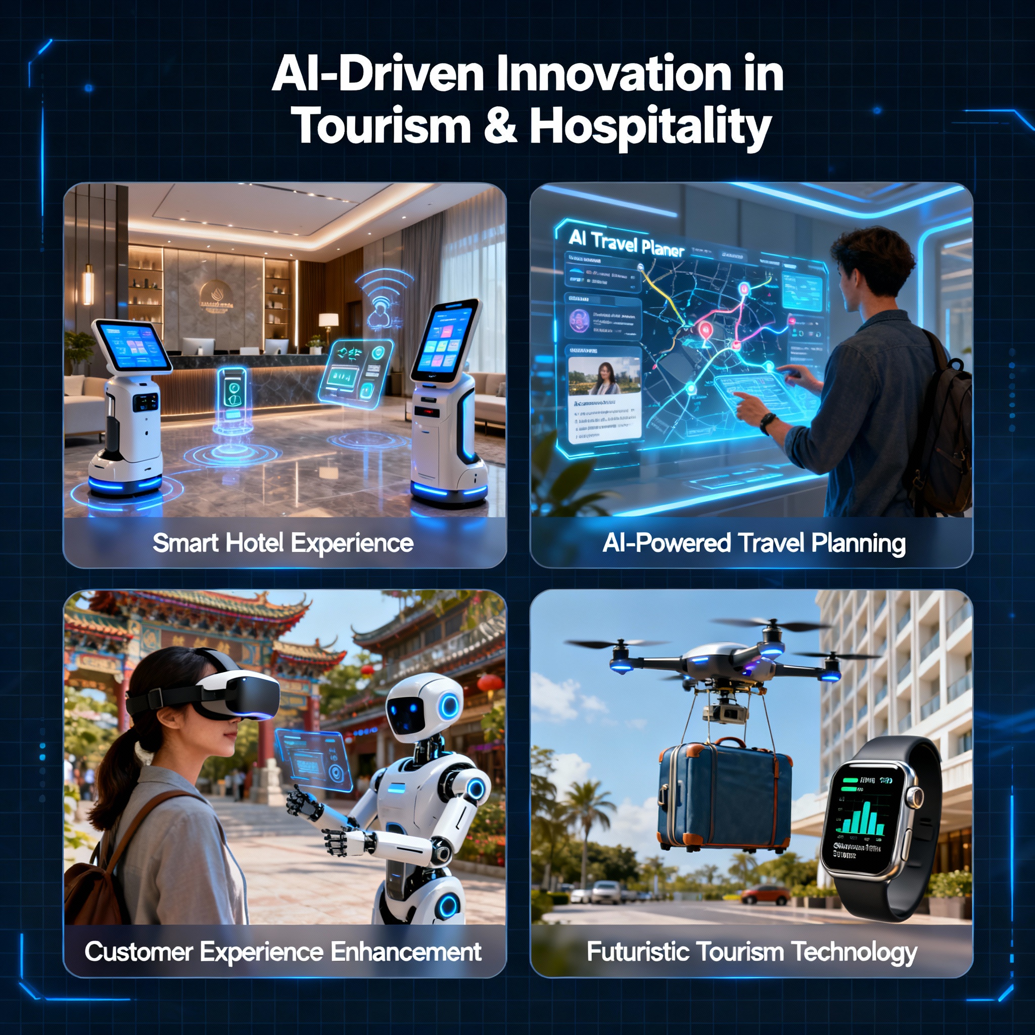 The Role of AI in Tourism and Hospitality Innovation