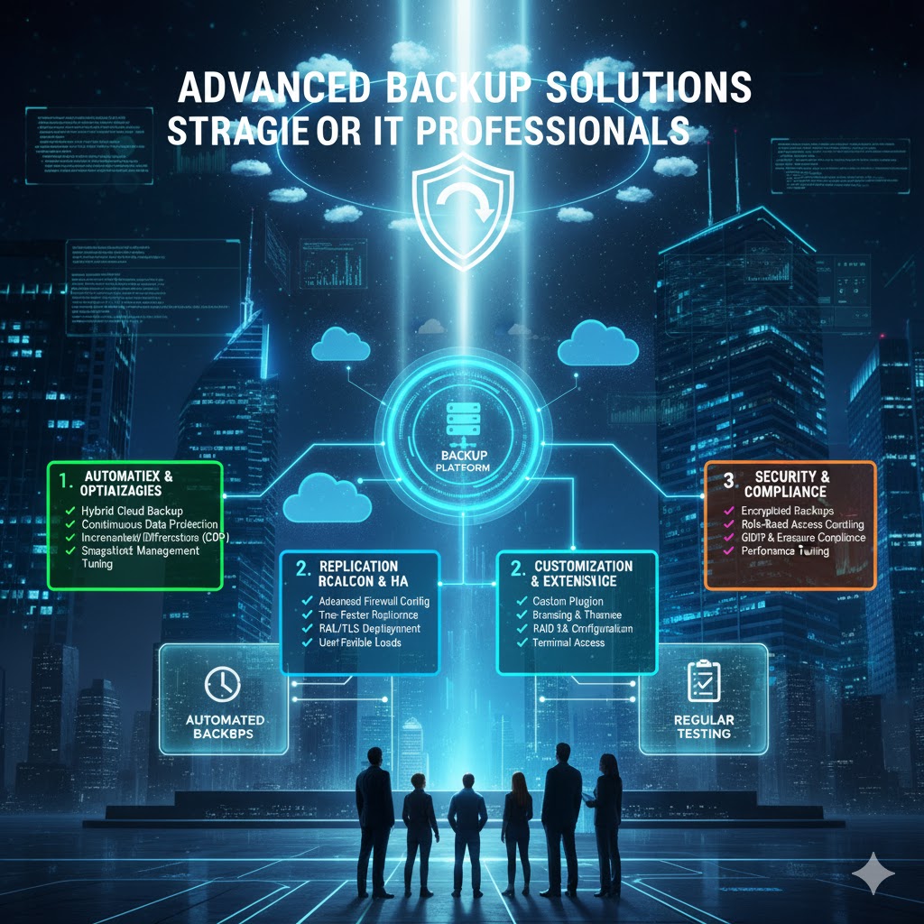 Advanced Backup Solutions Strategies for IT Professionals