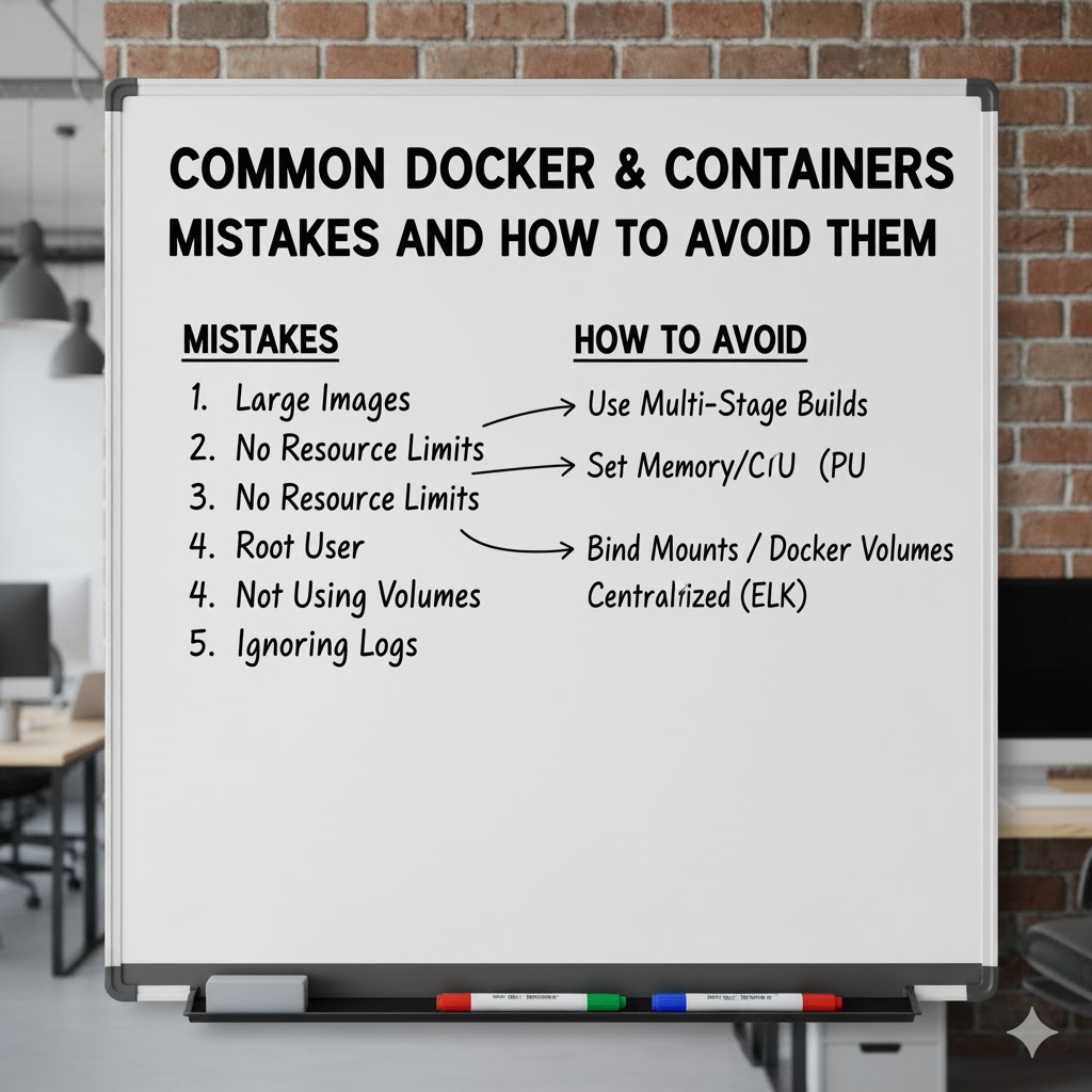 Common Docker & Containers Mistakes and How to Avoid Them
