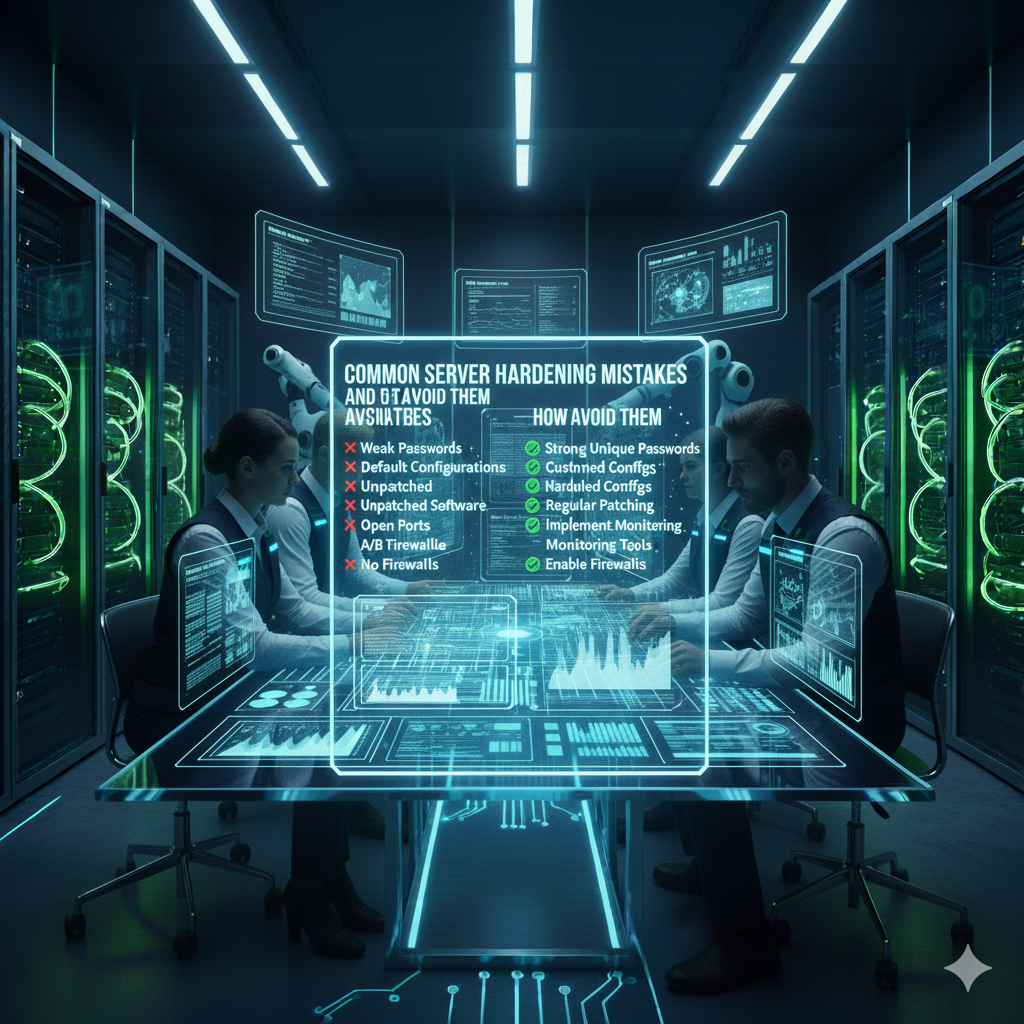 Common Server Hardening Mistakes and How to Avoid Them