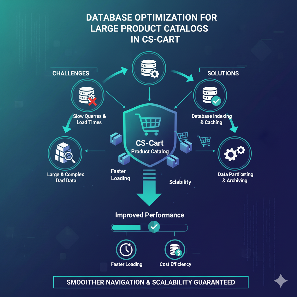 Database Optimization for Large Product Catalogs in CS-Cart