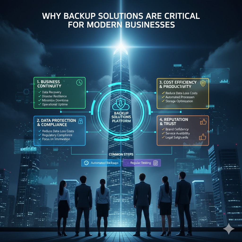 Why Backup Solutions is Critical for Modern Businesses