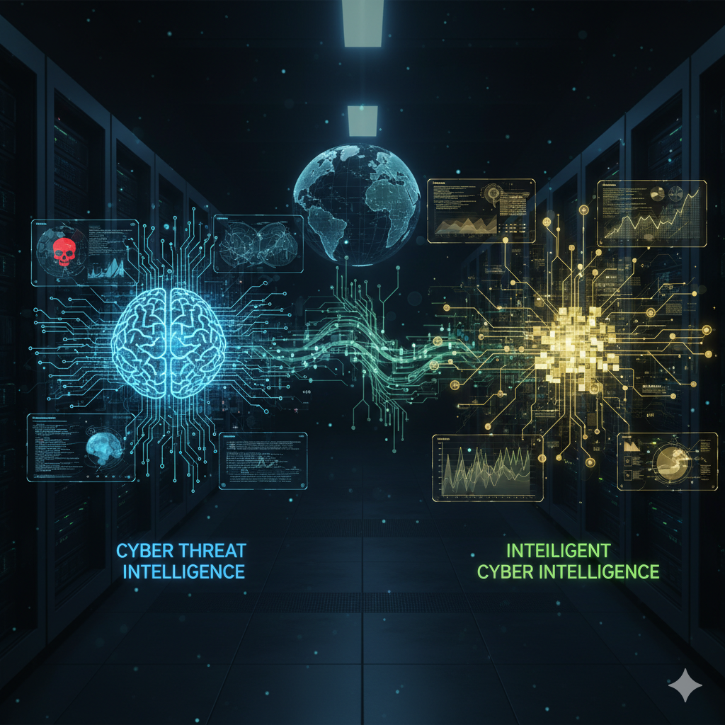 Cyber Threat Intelligence and Intelligent Cyber Intelligence