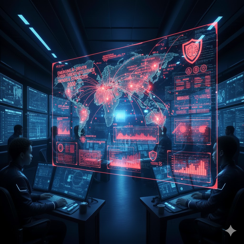 Emerging AI-Driven Cyber Threat Intelligence Trends Strategies 2030