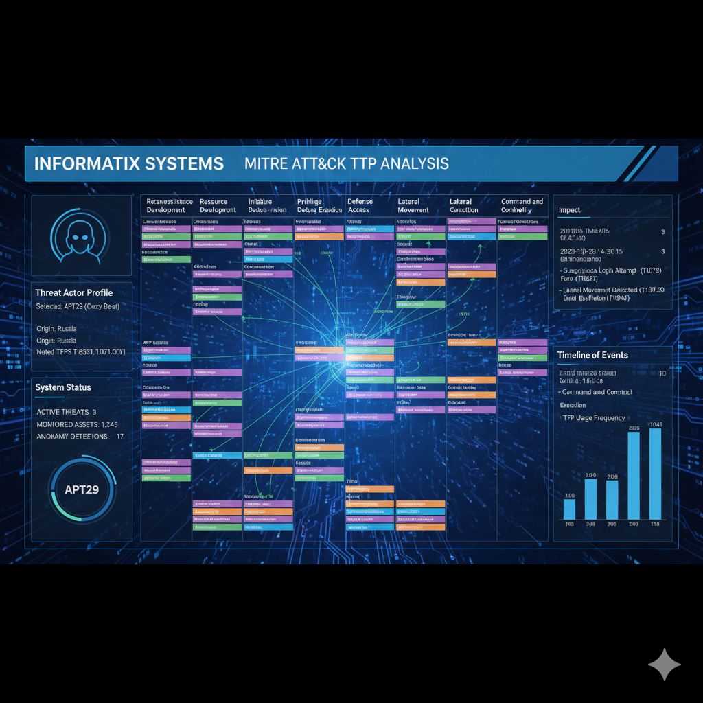 Informatix Systems MITRE ATT&CK TTP Analysis | Advanced Cybersecurity ...