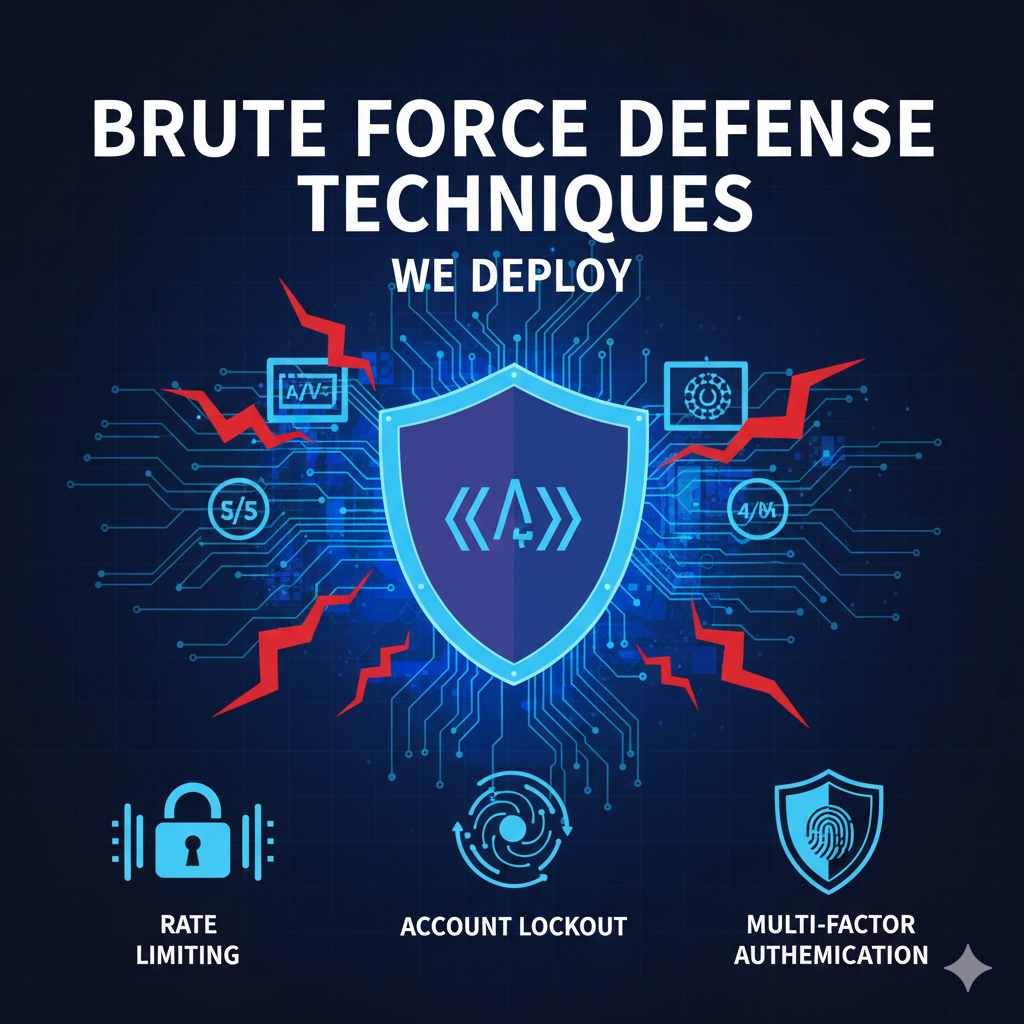 Brute Force Defense Techniques We Deploy