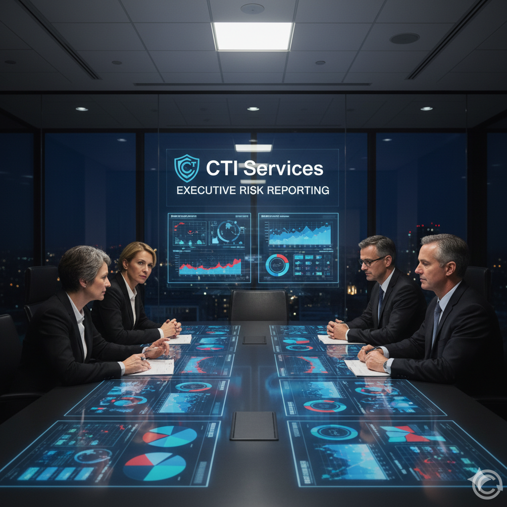 CTI Services for Executive Risk Reporting