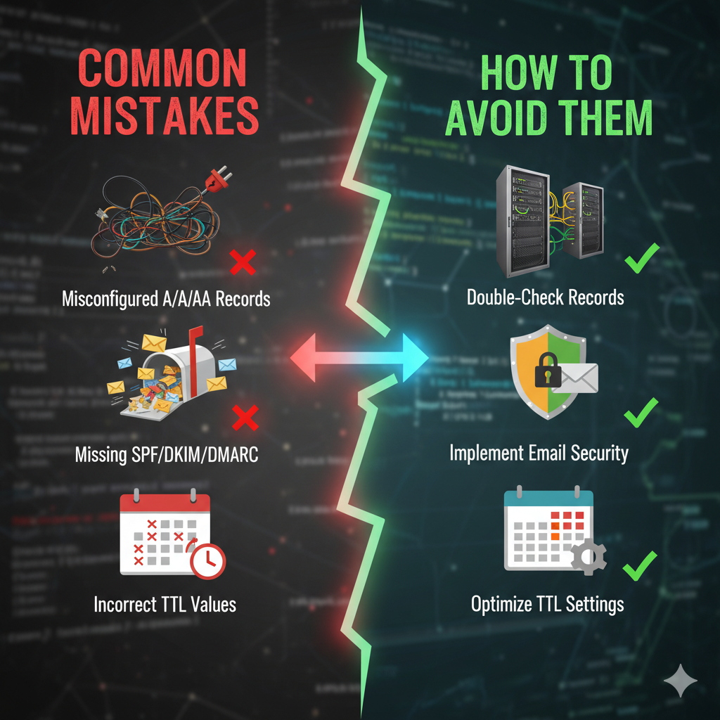 Common DNS Configuration Mistakes and How to Avoid Them