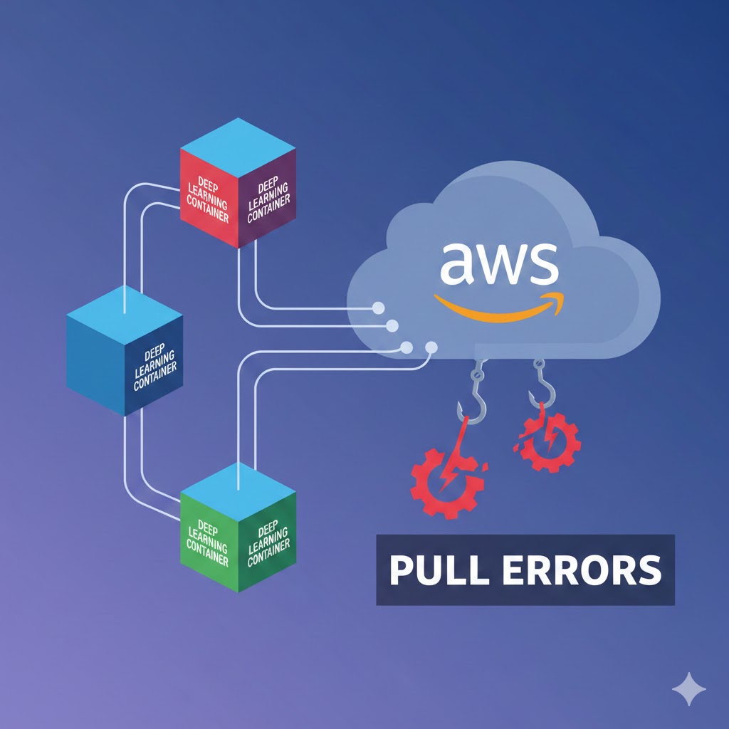 Deep Learning Containers pull errors.