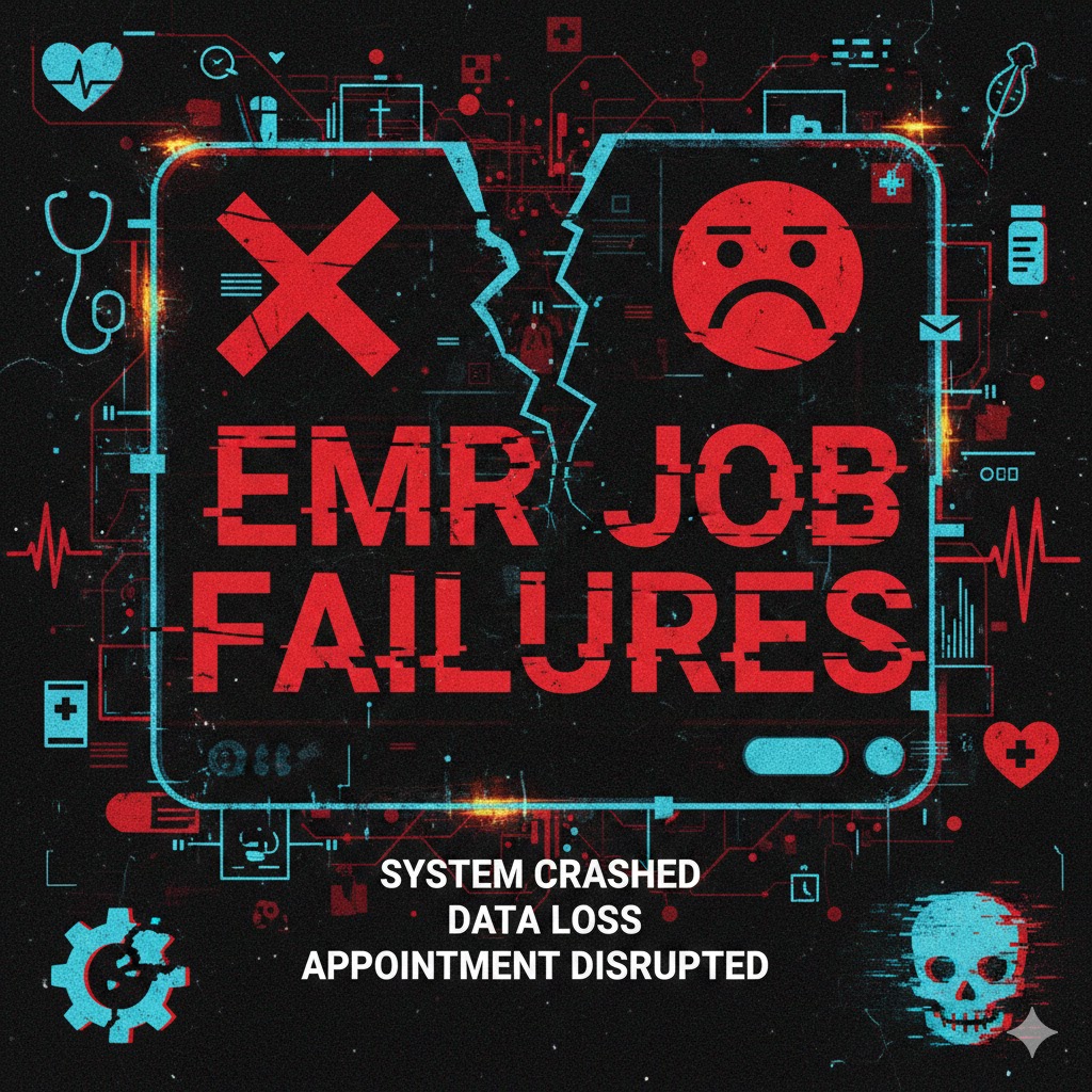 EMR job failures.