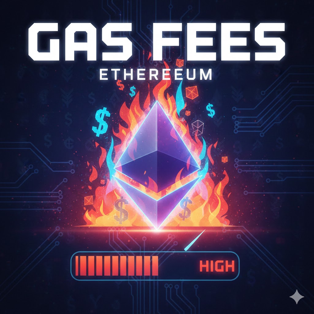 Gas fees on Ethereum.