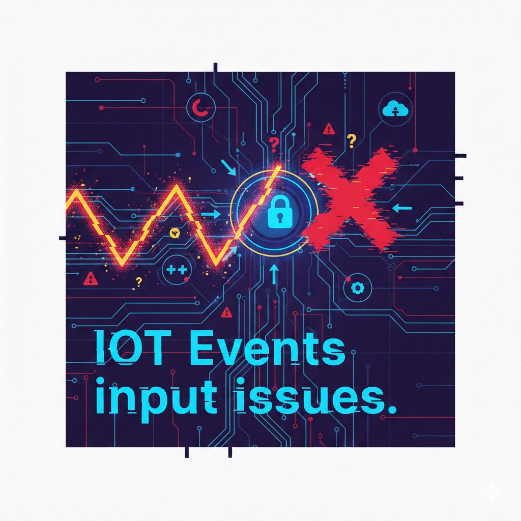 IoT Events input issues.