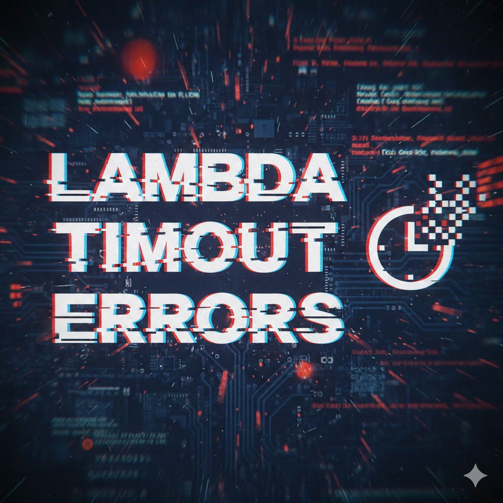 Lambda timeout errors.
