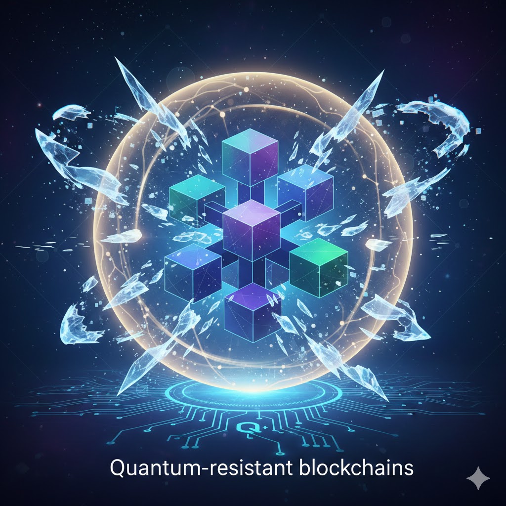 Quantum-resistant blockchains.