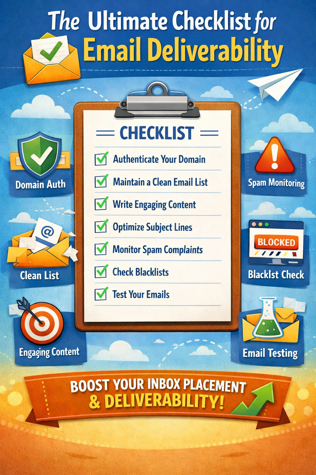 The Ultimate Checklist for Email Deliverability