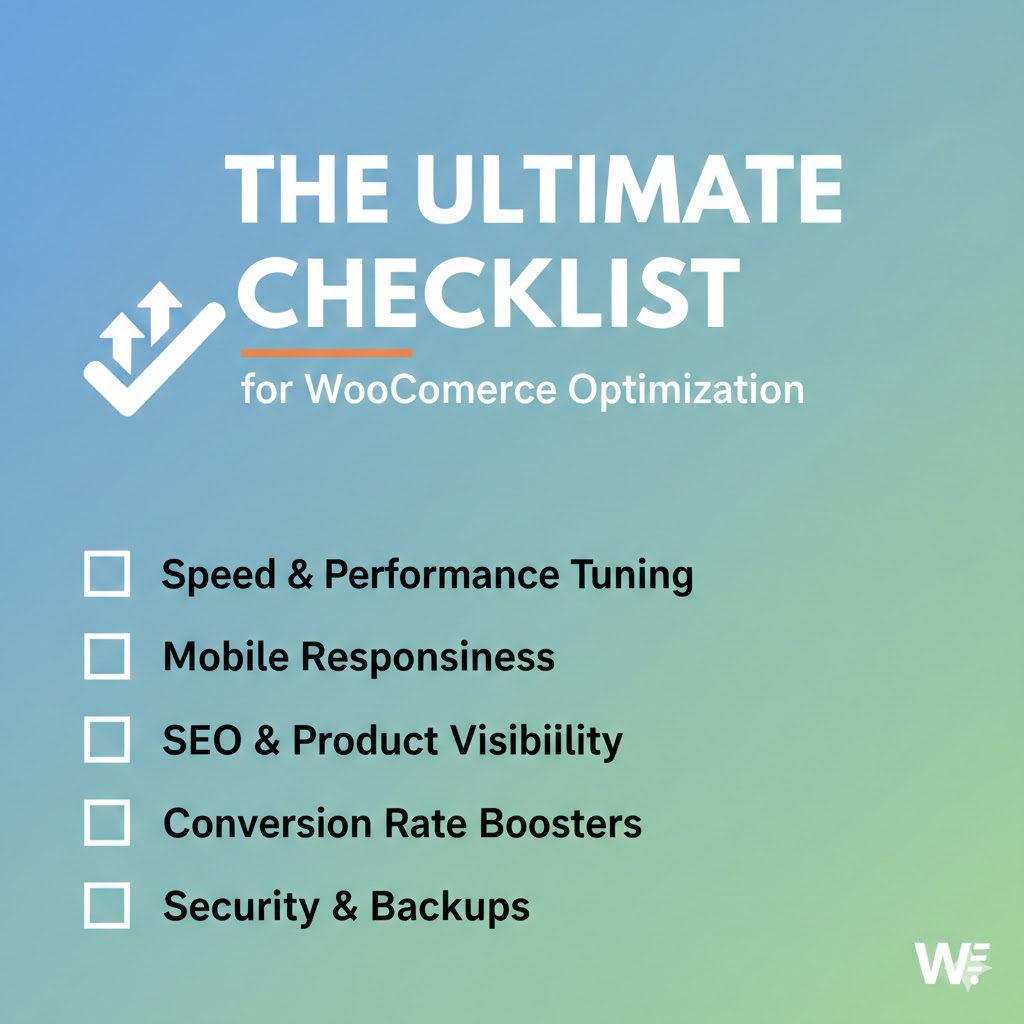 The Ultimate Checklist for WooCommerce Optimization