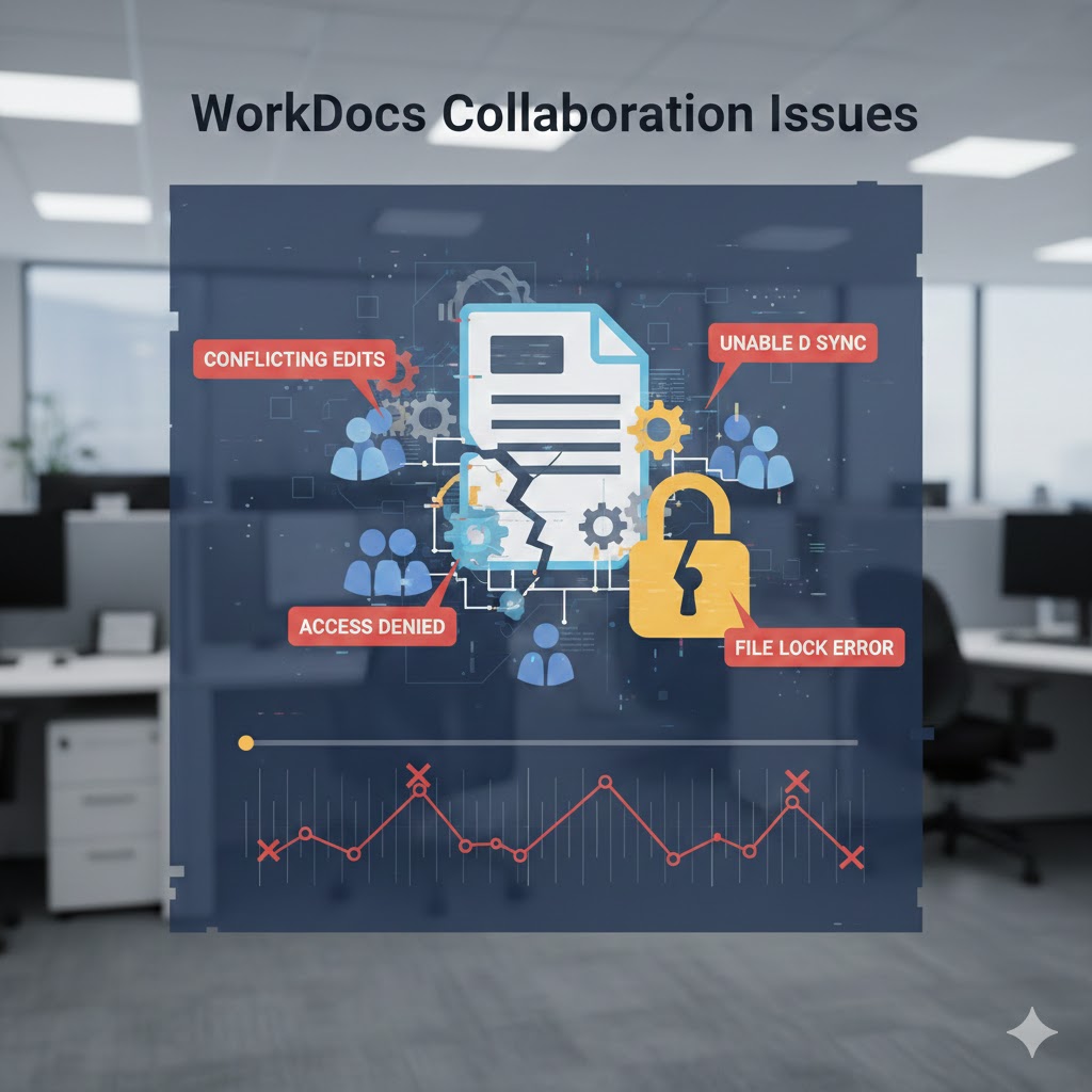 WorkDocs collaboration issues.