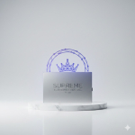 Sleek ECommerce Supreme Platform Logo With Modern Design Elements.