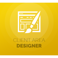 Client Area Designer For WHMCS