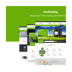 EcoHosting | Responsive HTML5 Hosting and WHMCS Template