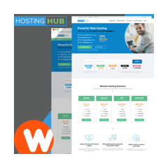 HostingHub - Fully Responsive WHMCS Client Area Template
