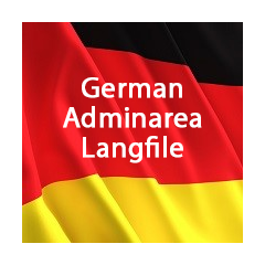 German Admin Langfile