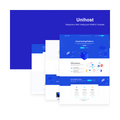 Unihost | Responsive Web Hosting and WHMCS Template