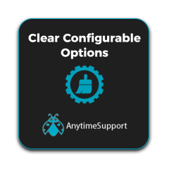 Clear Configurable Options