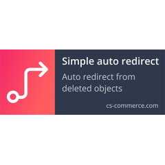 Auto redirect from deleted objects