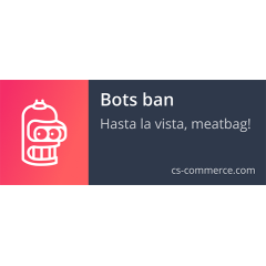 Bots ban - addon for CS-Cart