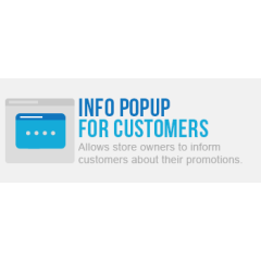 Info Popup for Customers