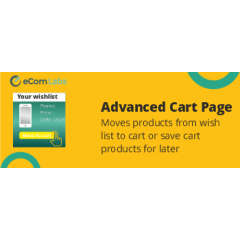 Advanced Cart Page