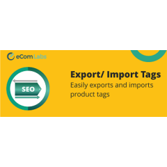 Export/ Import Tags