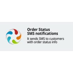 Order status sms notifications