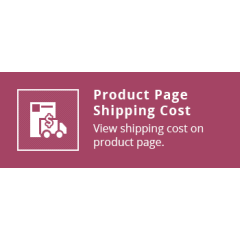 Product Page Shipping Cost
