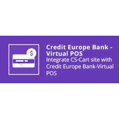 Credit Europe Bank - Virtual POS Payment Integration