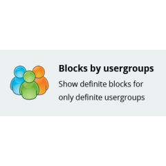 Blocks by usergroups
