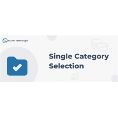CS-Cart Single Category Selection
