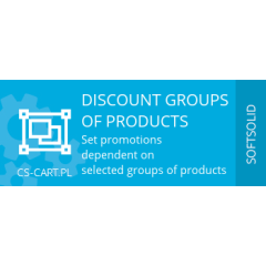 Discount on selected group of products