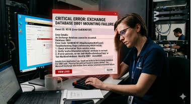Exchange database mounting issues