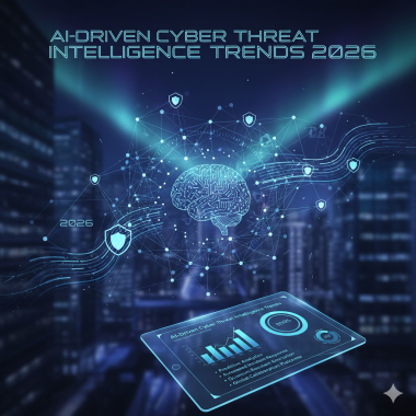 AI-Driven Cyber Threat Intelligence Trends 2026  Generate image
