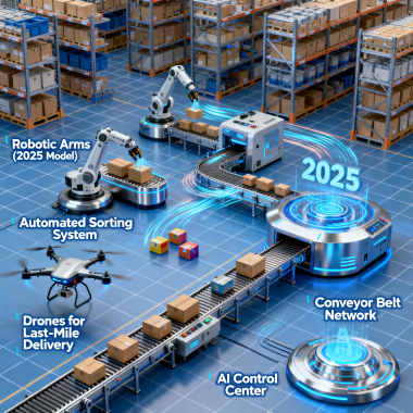 Robotics Automation Solutions for Warehouses in 2025 | Informatix Systems