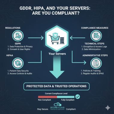 GDPR, HIPAA, and Your Servers: Are You Compliant?