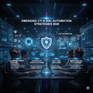 Emerging CTI and SOC Automation Strategies Strategies 2026