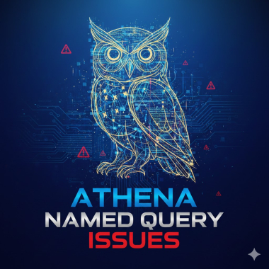 Athena named query issues.