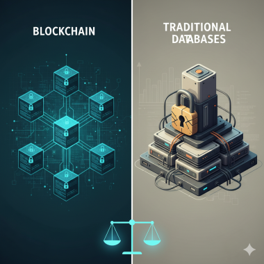 Blockchain vs. traditional databases