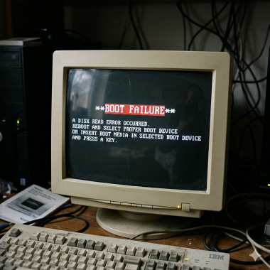Boot failure.