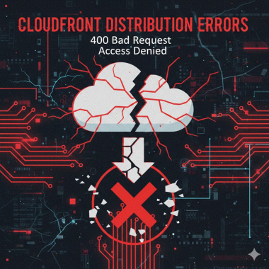 CloudFront distribution errors.