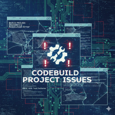 CodeBuild project issues.